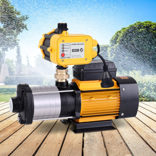 Giantz Garden Water Pump High Pressure 2500W 6-Stage Tank Irrigation Yellow - Image 9