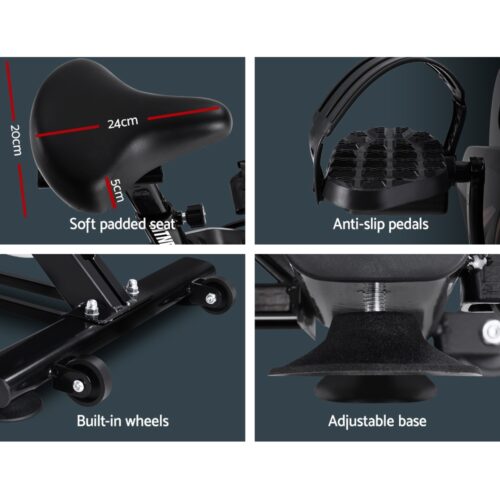 Everfit Spin Bike Exercise Bike Flywheel Cycling Home Gym Fitness Machine - Image 7