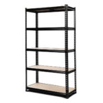 Giantz 1.8M Garage Shelving Warehouse Rack Pallet Racking Storage Shelve Black
