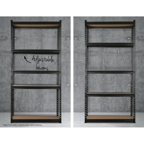 Giantz 1.8M Garage Shelving Warehouse Rack Pallet Racking Storage Shelf Charcoal - Image 6