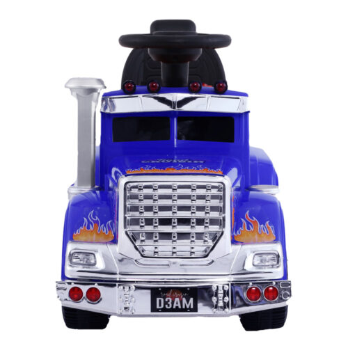 Rigo Kids Electric Ride On Car Truck Motorcycle Motorbike Toy Cars 6V Blue - Image 4