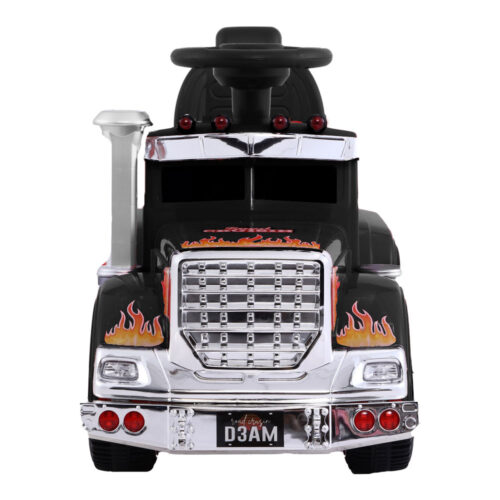 Rigo Kids Electric Ride On Car Truck Motorcycle Motorbike Toy Cars 6V Black - Image 4