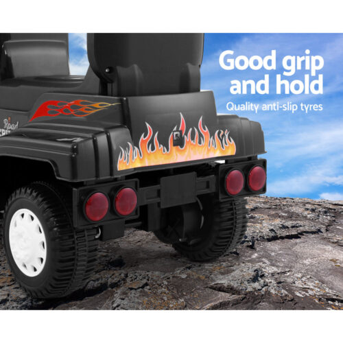 Rigo Kids Electric Ride On Car Truck Motorcycle Motorbike Toy Cars 6V Black - Image 7