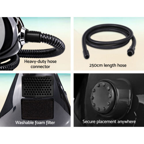 Professional Spray Tan Machine Sunless Tanning Gun Kit HVLP System Black - Image 4