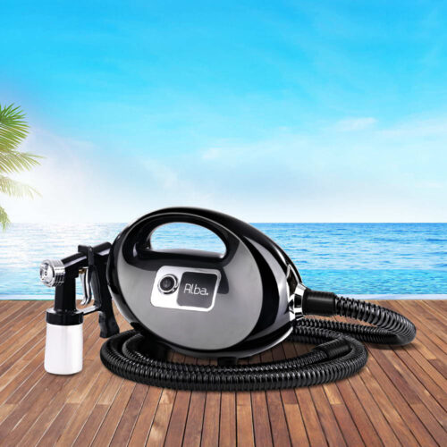 Professional Spray Tan Machine Sunless Tanning Gun Kit HVLP System Black - Image 6