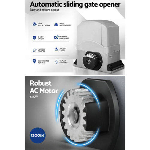 Automatic Sliding Gate Opener & Hardware Kit - Image 6