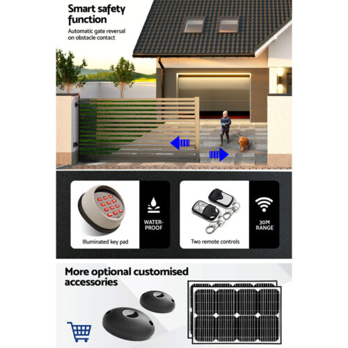 Automatic Sliding Gate Opener & Hardware Kit - Image 8