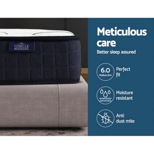 Giselle Bedding 16cm Mattress Medium Firm King Single - Image 5