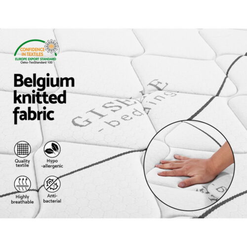 Giselle Bedding 16cm Mattress Medium Firm King Single - Image 6