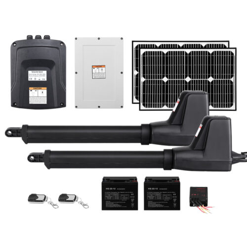 Lockmaster Dual Swing Gate Opener 800KG 40W Solar Panel - Image 4