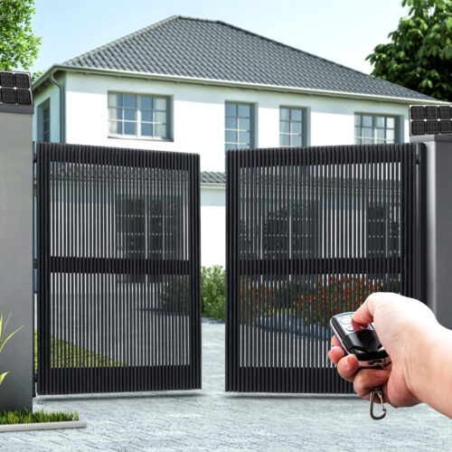 Lockmaster Dual Swing Gate Opener 800KG 40W Solar Panel - Image 9