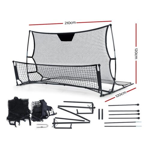 Everfit 2.1m Football Soccer Net Portable Goal Net Rebounder Sports Training - Image 3