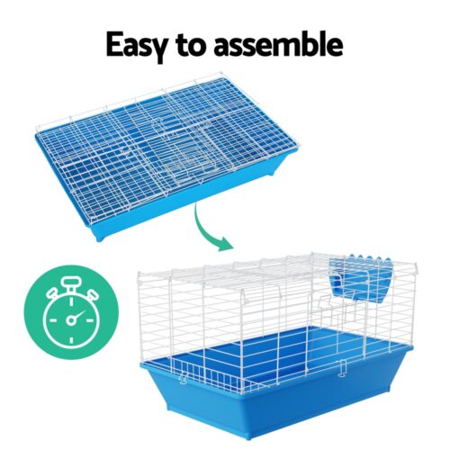 i.Pet Rabbit Cage 88cm Indoor Guinea Pig - Image 5