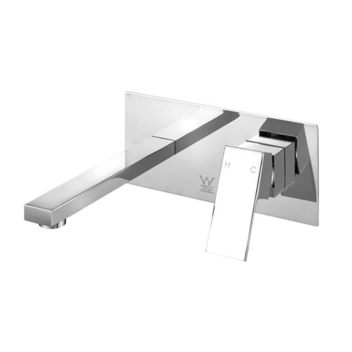 Cefito Bathroom Basin Mixer Tap Separate Faucet Vanity Laundry Chrome - Image 2