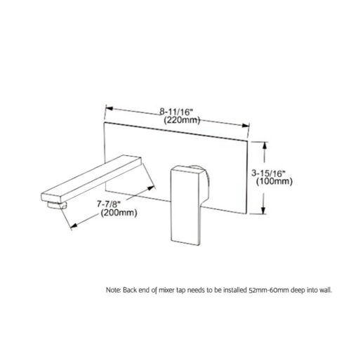 Cefito Bathroom Basin Mixer Tap Separate Faucet Vanity Laundry Chrome - Image 3