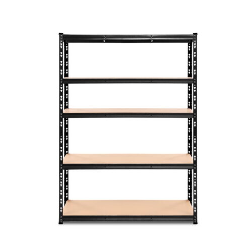 Giantz 1.8M Garage Shelving Warehouse Rack Pallet Racking Storage Shelve Black - Image 4