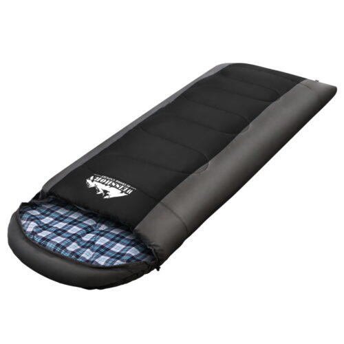 Weisshorn Sleeping Bag Single Thermal Camping Hiking Tent Black  -20°C - Image 4