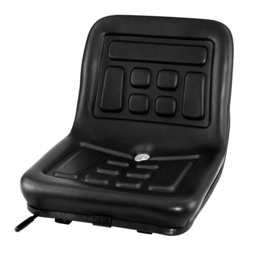 Giantz Tractor Seat Forklift Excavator Universal Suspension Truck Chair PU Leather - Image 2