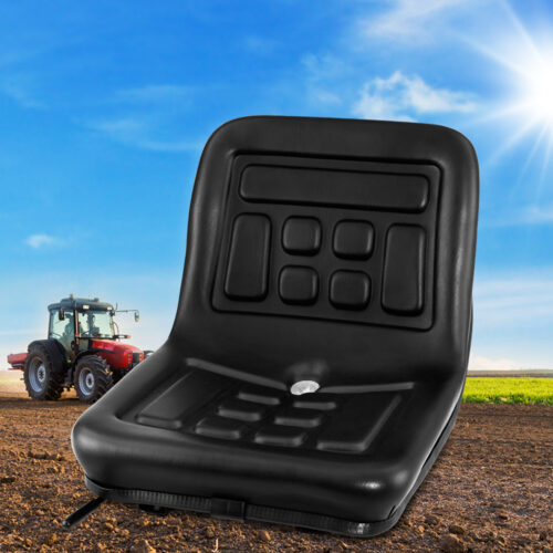 Giantz Tractor Seat Forklift Excavator Universal Suspension Truck Chair PU Leather - Image 8