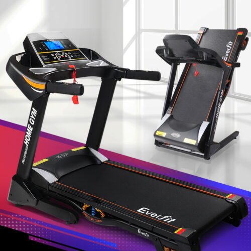 Everfit Treadmill Electric Auto Incline Home Gym Fitness Exercise Machine 480mm - Image 8