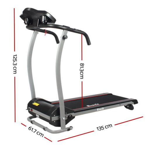 Everfit Treadmill Electric Home Gym Fitness Exercise Machine Foldable 360mm - Image 3