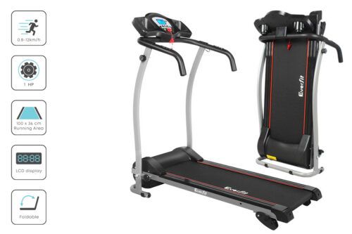 Everfit Treadmill Electric Home Gym Fitness Exercise Machine Foldable 360mm - Image 9