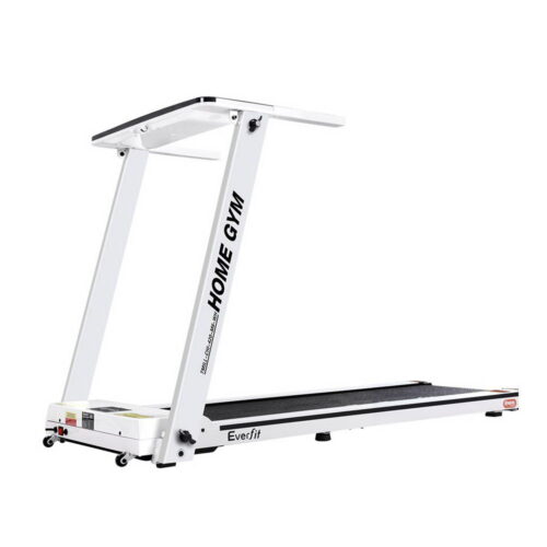 Everfit Treadmill Electric Home Gym Fitness Exercise Fully Foldable 420mm White - Image 4