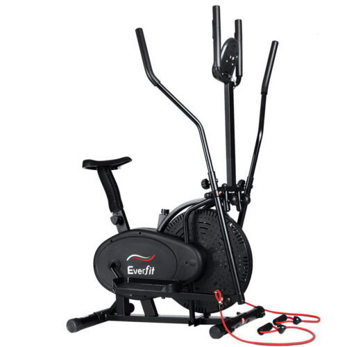 Everfit Exercise Bike 5 in 1 Elliptical Cross Trainer Home Gym Indoor Cardio - Image 2
