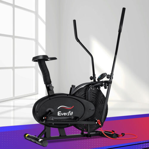 Everfit Exercise Bike 4 in 1 Elliptical Cross Trainer Home Gym Indoor Cardio - Image 8