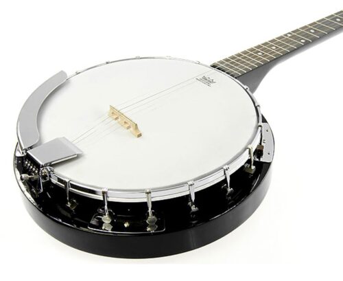 Karrera 5 String Resonator Banjo  Black