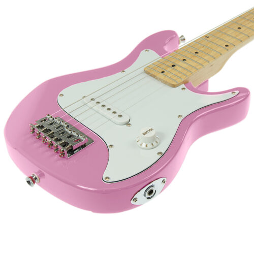 Karrera Electric Childrens Guitar Kids  Pink - Image 3