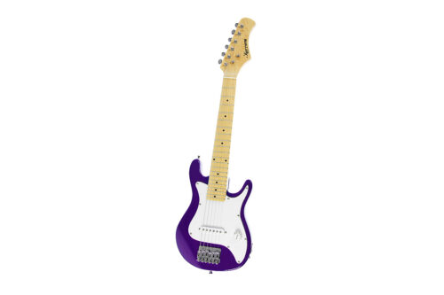 Karrera Electric Childrens Guitar Kids  Purple - Image 3