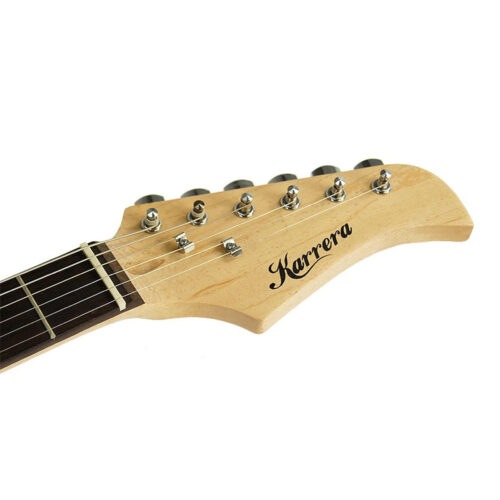 Karrera 39in Electric Guitar  Sunburst - Image 4