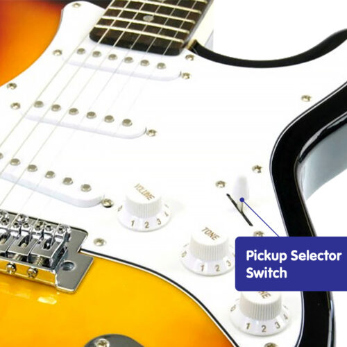 Karrera 39in Electric Guitar  Sunburst - Image 5