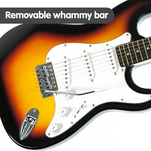 Karrera 39in Electric Guitar  Sunburst - Image 6