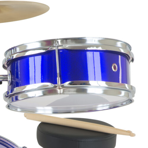 Karrera Childrens 4pc Drum Kit  Blue - Image 6