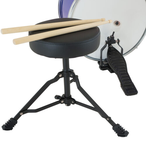 Karrera Childrens 4pc Drum Kit  Blue - Image 8