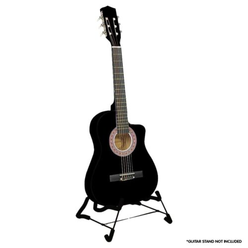 Karrera Childrens 34in Acoustic Guitar Kids  Black
