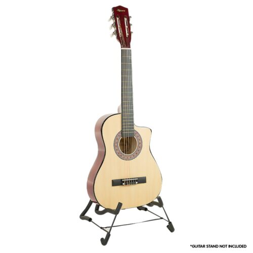 Karrera Childrens 34in Acoustic Guitar Kids  Natural - Image 2