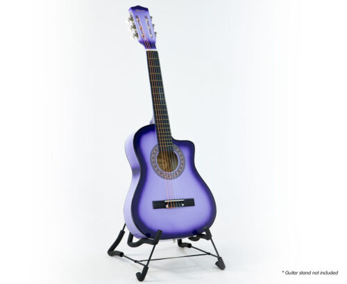 Karrera Childrens 34in Acoustic Guitar Kids  Purple