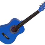 Karrera 34in Acoustic Childrens Wooden Guitar  Blue