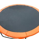 6ft Trampoline Replacement Safety Spring Pad Round Cover Orange