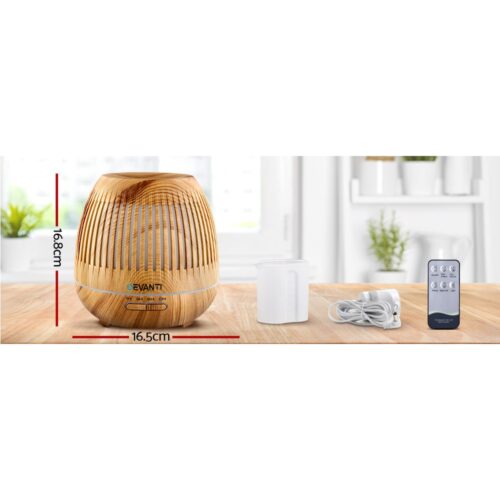 Devanti Aroma Diffuser Aromatherapy Humidifier 400ml - Image 3