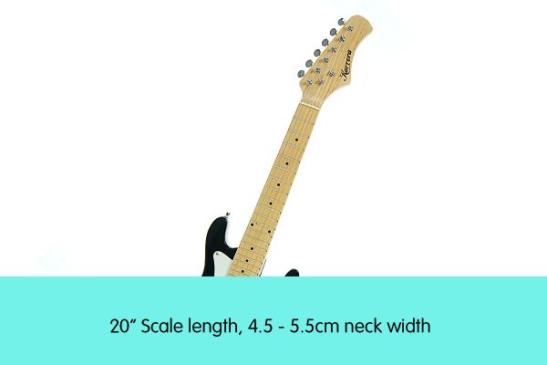 Karrera Electric Childrens Guitar Kids  Black - Image 3