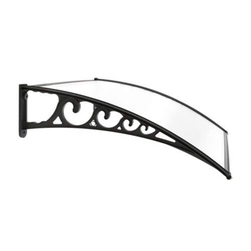 Instahut Window Door Awning 1mx4m Transparent - Image 5