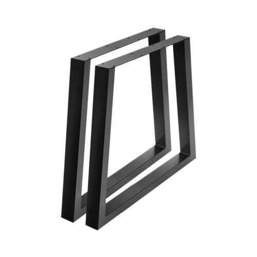 Artiss Metal Table Legs DIY Trapezoid 65X90CM Set of 2 - Image 4