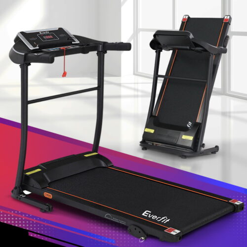 Everfit Treadmill Electric Home Gym Fitness Exercise Machine Incline 400mm - Image 8