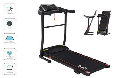 Everfit Treadmill Electric Home Gym Fitness Exercise Machine Incline 400mm - Image 9
