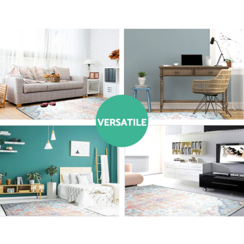 Artiss Rug 200x290cm Area Rug Large Carpet Soft Short Pile Modern Yasmin - Image 7