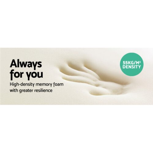 Giselle Bedding Memory Foam Contour Pillow Grey - Image 7